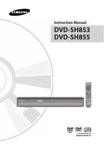 Handleiding Samsung DVD-SH853 DVD speler