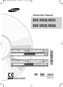 Handleiding Samsung DVD-VR330 DVD speler