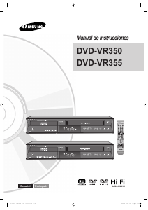 Manual Samsung DVD-VR350 Leitor de DVD