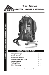 Manual Kelty Lakota Backpack