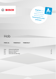 Handleiding Bosch PKM61RAA8F Kookplaat