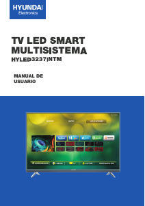 Manual de uso Hyundai HYLED3237iNTM Televisor de LED
