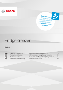 Manuale Bosch KGN39LBCF Frigorifero-congelatore