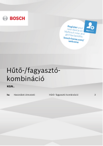 Használati útmutató Bosch KGN39MIEP Hűtő és fagyasztó