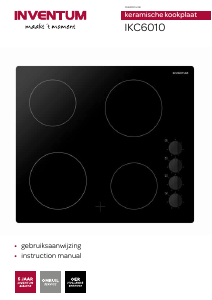 Handleiding Inventum IKC6010 Kookplaat