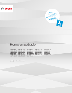 Manual de uso Bosch HBL5651UC Horno