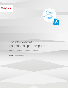 Manual de uso Bosch HDI8056C Cocina
