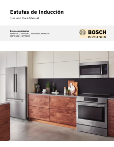 Manual de uso Bosch HII8056U Cocina