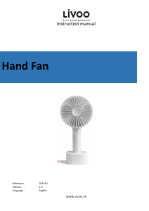 Manual Livoo TEA210W Fan