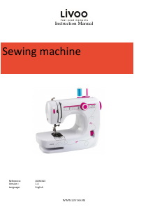 Manual Livoo DOM343 Sewing Machine