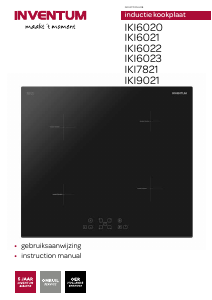 Handleiding Inventum IKI6023 Kookplaat