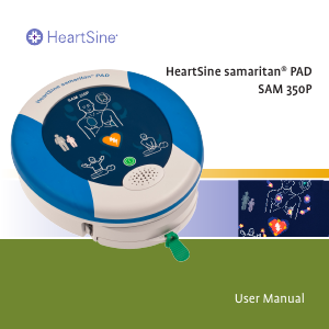 Handleiding HeartSine samaritan PAD 350P Defibrillator