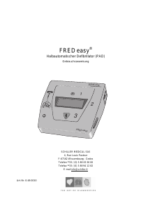 Bedienungsanleitung Schiller FRED easy Defibrillator