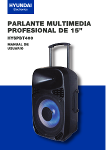 Manual de uso Hyundai HYSPBT400 Altavoz