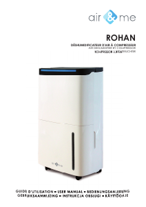 Manual Air & Me Rohan Dehumidifier
