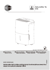 Manual de uso Equation MDDF-16DEN7-QA3 Deshumidificador