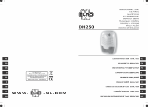 Mode d’emploi Elro DH250 Déshumidificateur