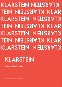 Priručnik Klarstein 10032663 Odvlaživač