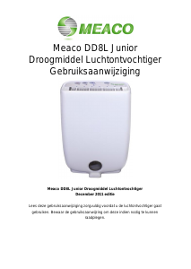 Handleiding Meaco DD8L Junior Luchtontvochtiger