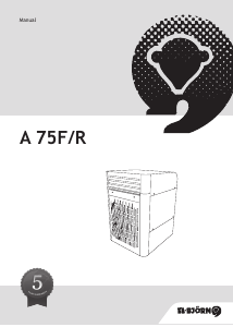 Handleiding El-Björn A 75F/R Luchtontvochtiger