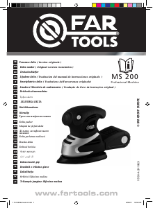 Kasutusjuhend Far Tools MS 200 Kolmnurklihvija