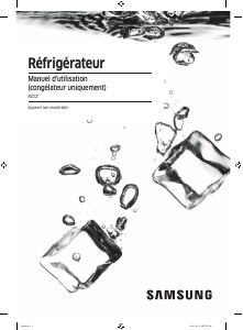 Mode d’emploi Samsung RZ32M7000WW Congélateur