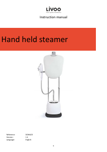 Manual Livoo DOM423 Garment Steamer