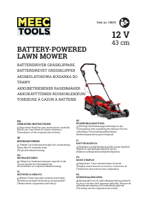 Manual Meec Tools 018-253 Lawn Mower