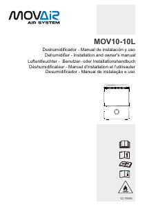Manual Movair MOC10-10L Desumidificador