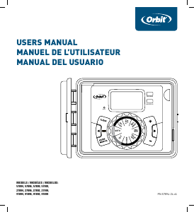 Manual de uso Orbit 27999 Contador de agua