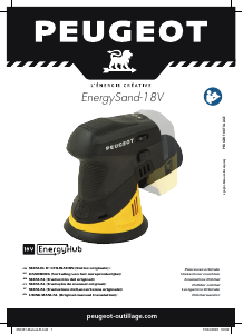 Handleiding Peugeot EnergySand-18V Excentrische schuurmachine