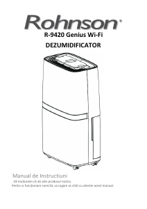 Manual Rohnson R-9420 Dezumidificator