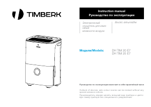 Handleiding Timberk DH TIM 20 E7 Luchtontvochtiger