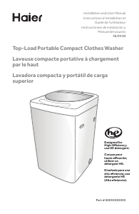 Handleiding Haier HLP21N Wasmachine