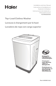 Handleiding Haier HLPW028AXW Wasmachine