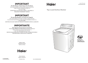 Handleiding Haier HLTW600AXW Wasmachine