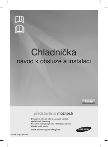 Manuál Samsung RT63VBTS Lednice s mrazákem