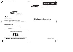 Kullanım kılavuzu Samsung SR-44NMA Donduruculu buzdolabı
