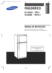 Manual Samsung SR-52NXA Frigorífico combinado
