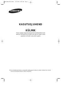 Kasutusjuhend Samsung SR-52NXAS Külmik-sügavkülmik