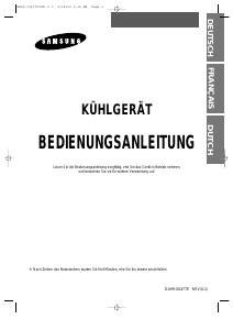 Bedienungsanleitung Samsung SR-52NXAS Kühl-gefrierkombination
