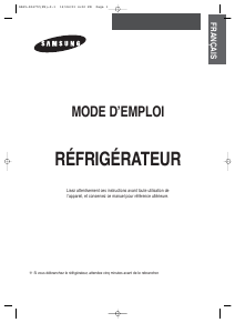 Mode d’emploi Samsung SR-57NMA Réfrigérateur combiné