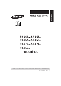 Manual Samsung SR-L627EVSS Frigorífico combinado