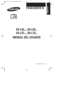 Manual de uso Samsung SR-L629EVSS Frigorífico combinado