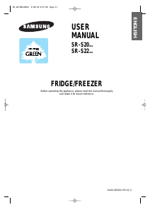 Manual Samsung SR-S2028CVW Fridge-Freezer