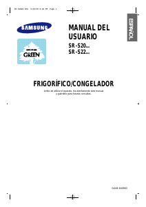 Manual de uso Samsung SR-S20DTFS Frigorífico combinado