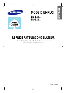 Mode d’emploi Samsung SR-S2229CVW Réfrigérateur combiné