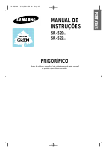 Manual Samsung SR-S22FTFM Frigorífico combinado