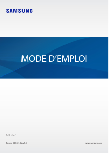 Mode d’emploi Samsung SM-R177 Galaxy Buds 2 Casque