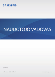 Vadovas Samsung SM-R180 Galaxy Buds Live Ausinės